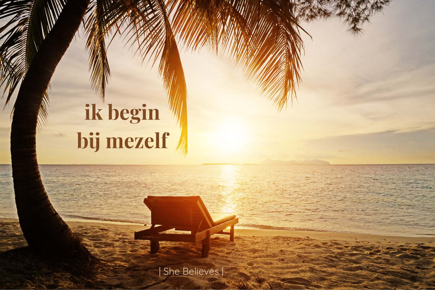 Je voelt dat er iets moet veranderen